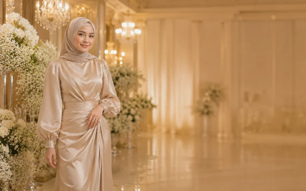 dress satin premium